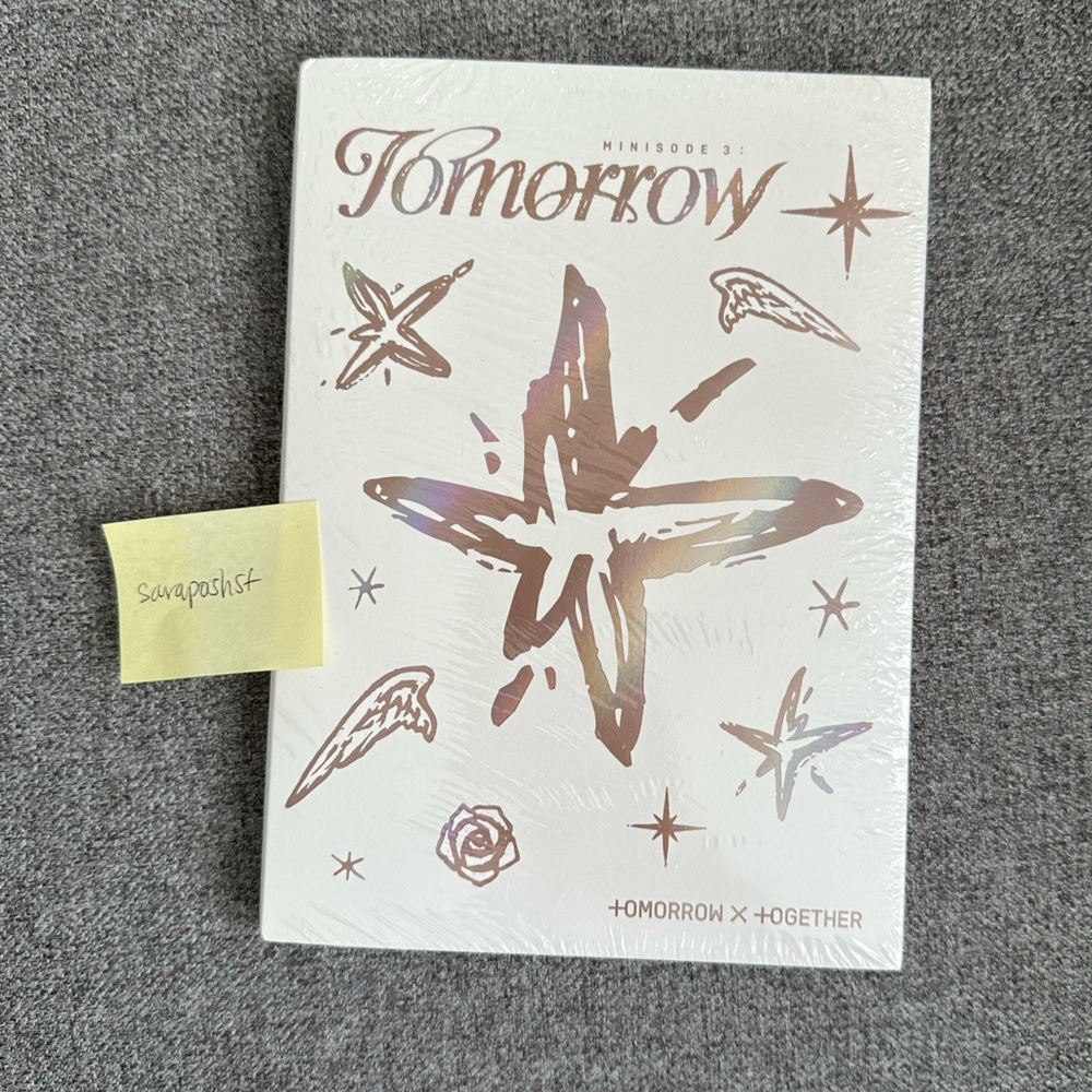 New sealed Tomorrow X Together TXT minisode 3: TOMORROW Album promise ve…